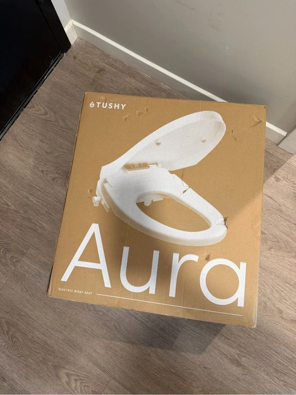 Aura Electric Bidet Seat - White